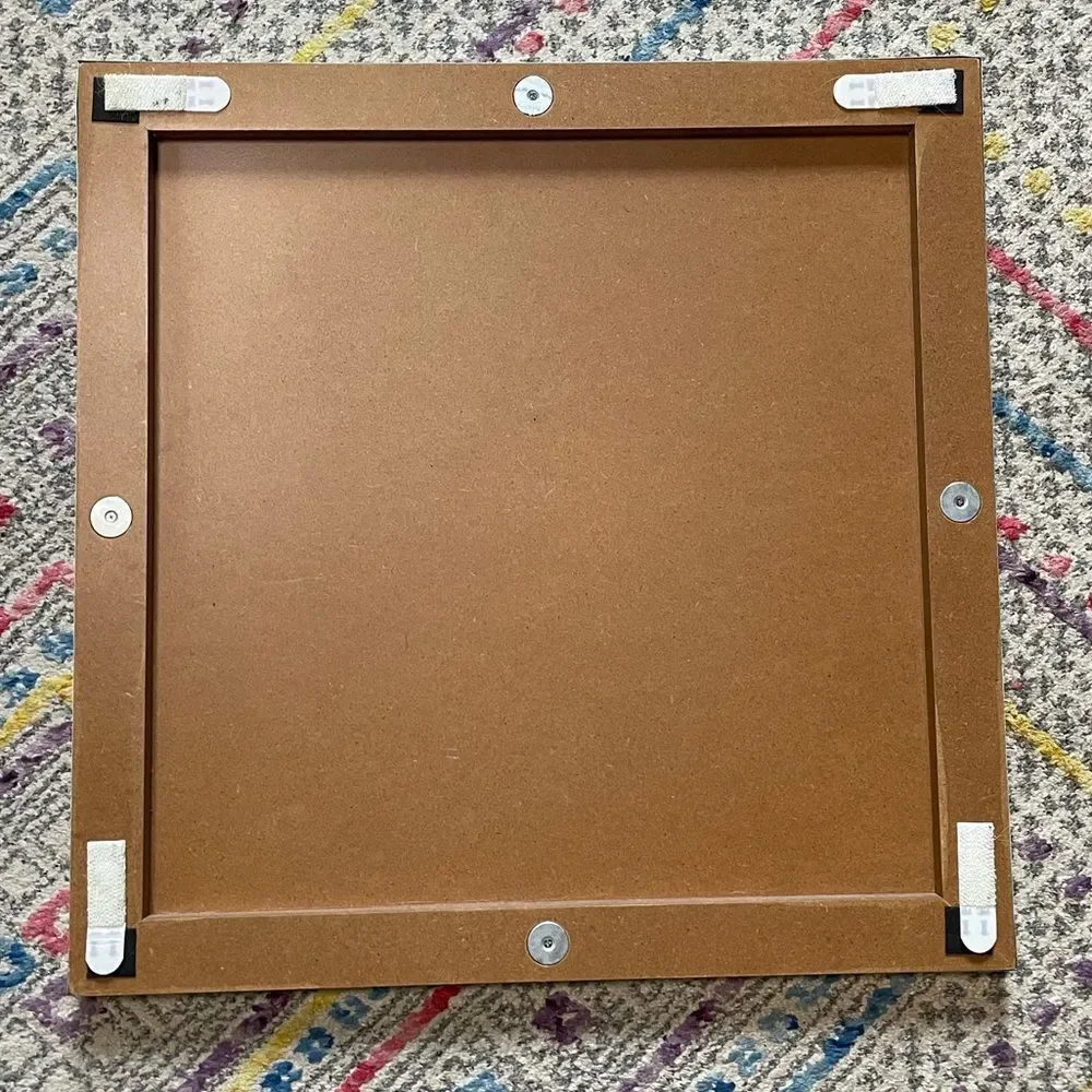 Dry Erase Wall Hanging Monthly Calendar Board with Days of the Week 16”x16”